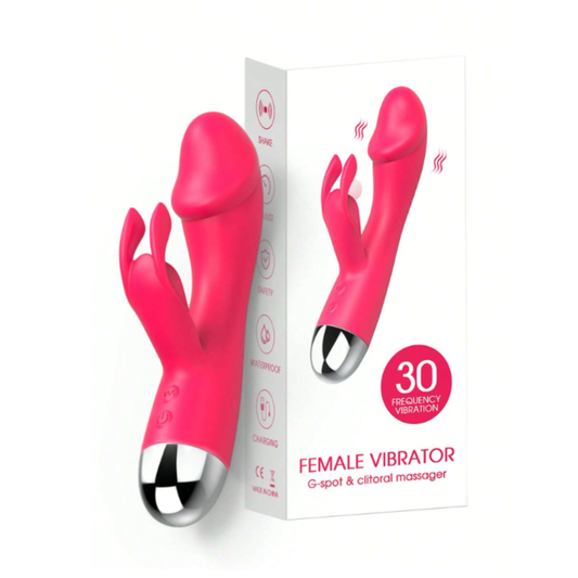 Devil - Vibrador Rabbit 30 Velocidades – Estimulación Clítoris + Punto G