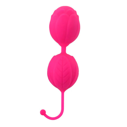Bola China Con Forma De Flor Silicona Ejercitador Kegel