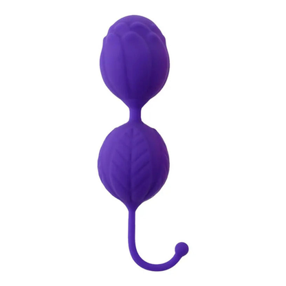 Bola China Con Forma De Flor Silicona Ejercitador Kegel