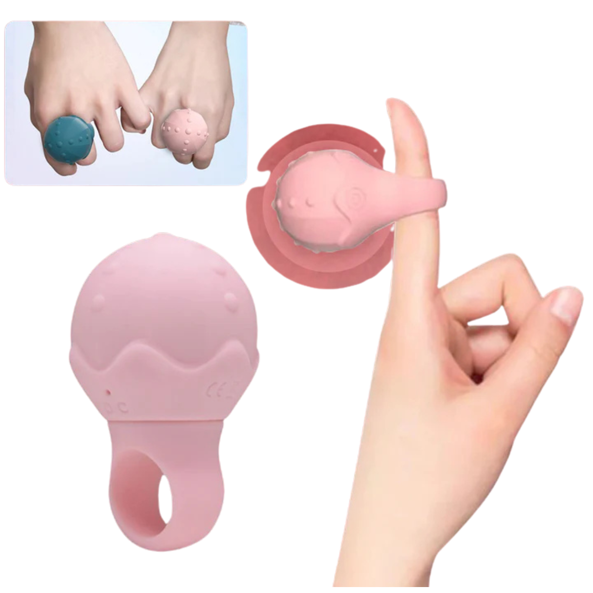 Daphne – Estimulador de Clitoris Anillo Vibrador USB 10 Velocidades