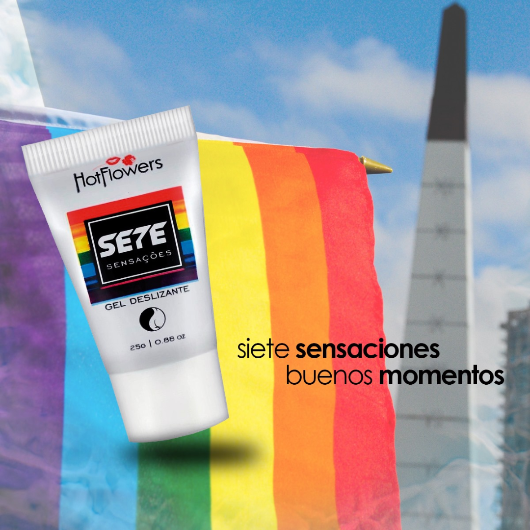 Siete sensaciones - gel lubricante agua