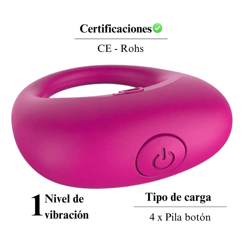 Anillo vibrador Beltrán con 1 nivel de vibración fuerte y estable