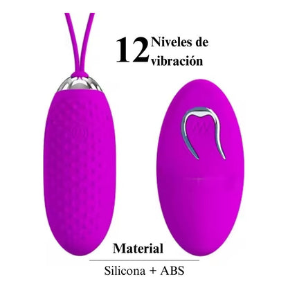 Bala vibradora color rosa recargable por USB