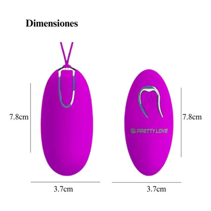 Mini vibrador ergonómico e hipoalergénico