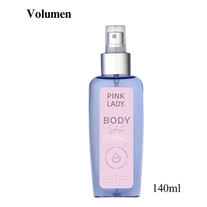 Body Splash PINK LADY Uva Fressia, fragancia afrodisíaca frutal y floral.
