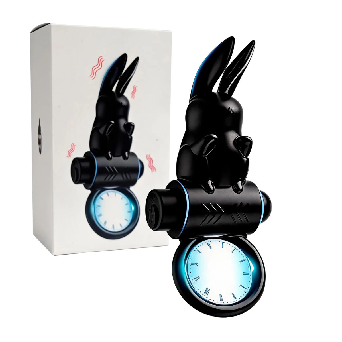 Anillo vibrador Bunny con control desde aplicación para celular