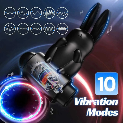 Cable de carga USB incluido con el anillo vibrador Bunny