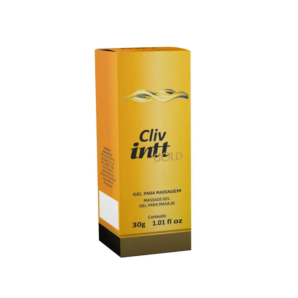 Ingredientes y modo de uso del gel facilitador anal Cliv Intt Gold