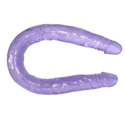 Dildo doble flexible 43 cm para placer compartido o individual
