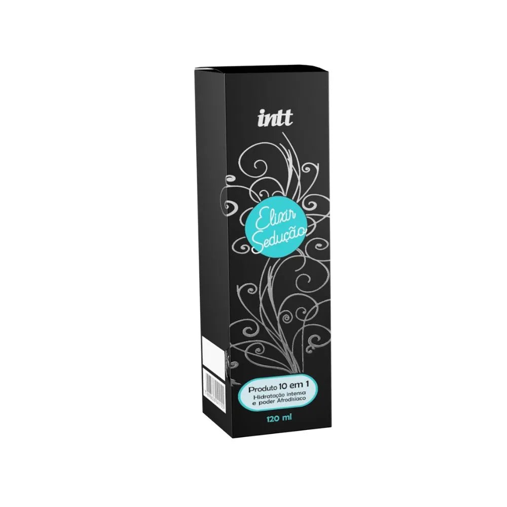  Envase de Elixir de la Seducción, crema hidratante con fragancia afrodisíaca
