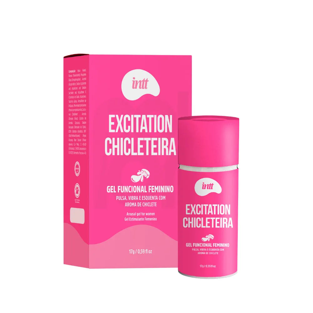 Excitation Gel Femenino Sabor Chicle 17g