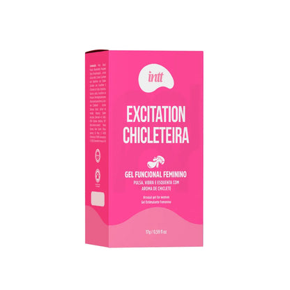 Excitation Gel Femenino Sabor Chicle 17g