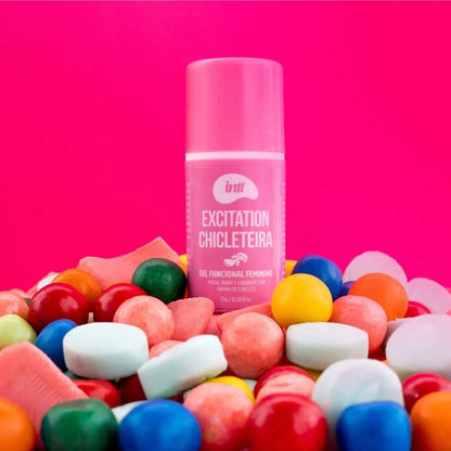 Excitation Gel Femenino Sabor Chicle 17g