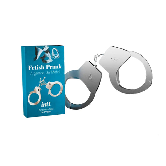 Esposas Metálicas Fetiche BDSM Traba Anti-Pánico