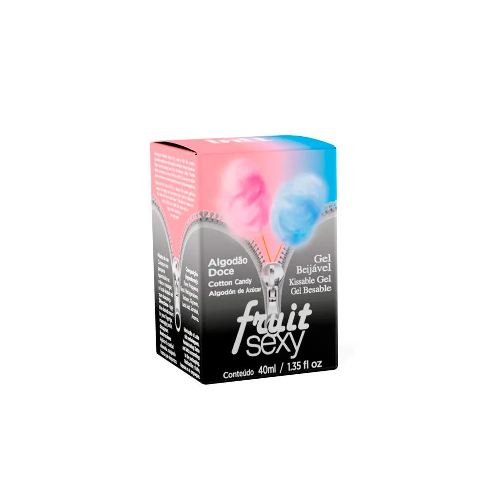 FRUIT SEXY ALGODÓN DE AZÚCAR — Gel Besable Efecto Calor 40g