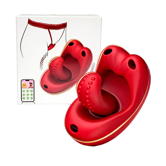 Ropa interior incluida con el estimulador Funky Tongue