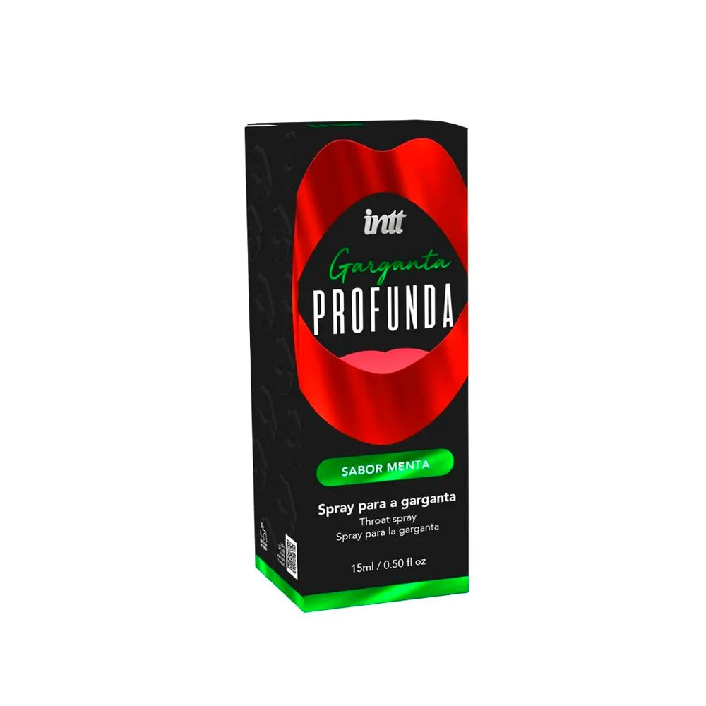 Envase del spray Garganta Profunda sabor menta de 15ml