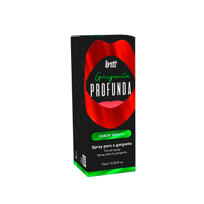 Envase del spray Garganta Profunda sabor menta de 15ml