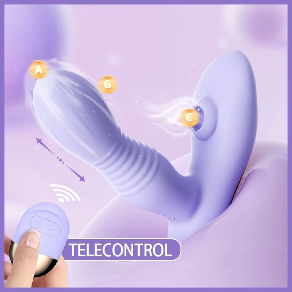 Succionador Vibrador Soft con Control Remoto