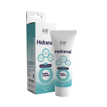 Detalle de la textura del gel lubricante e hidratante Hidranal