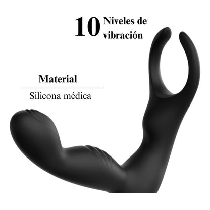 Masajeador prostático ergonómico y flexible