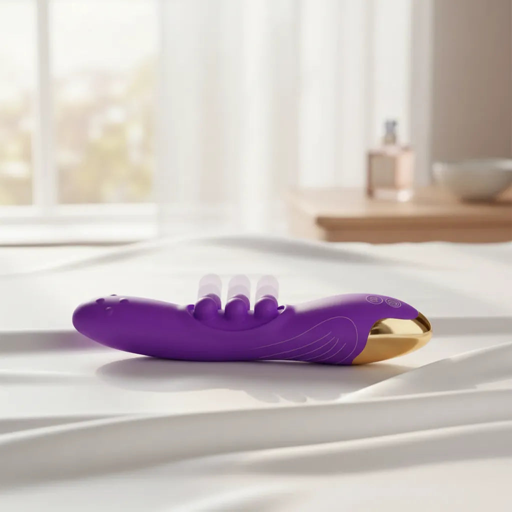 Selector de frecuencias de vibración y pulsión del vibrador Nero