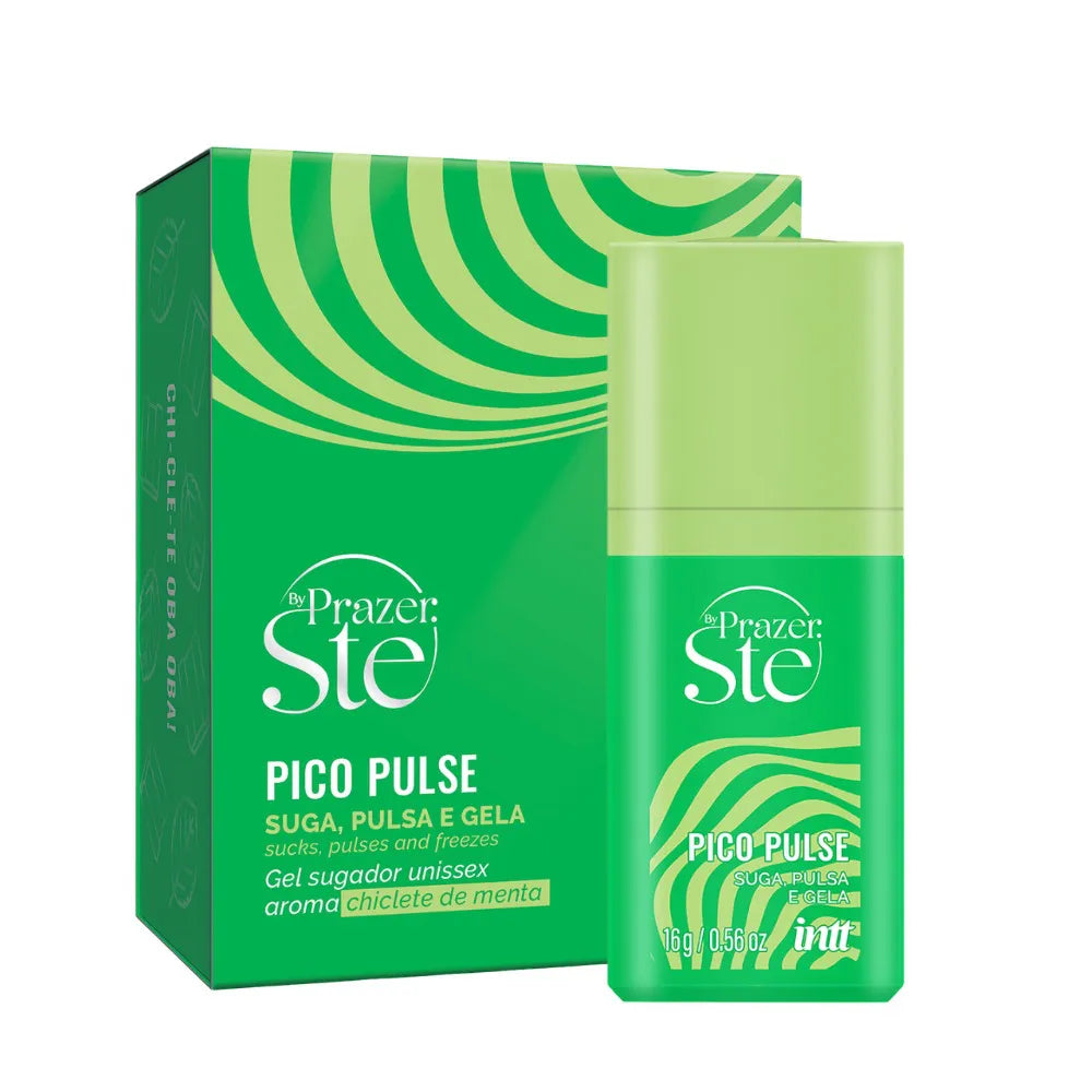 Gel Excitante Sabor Menta 16g - Succión, pulsación y vibración