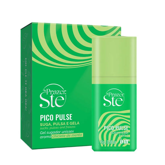 Gel Excitante Sabor Menta 16g - Succión, pulsación y vibración