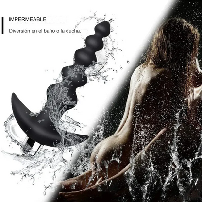 Vibrador anal Titan resistente al agua para juegos íntimos
