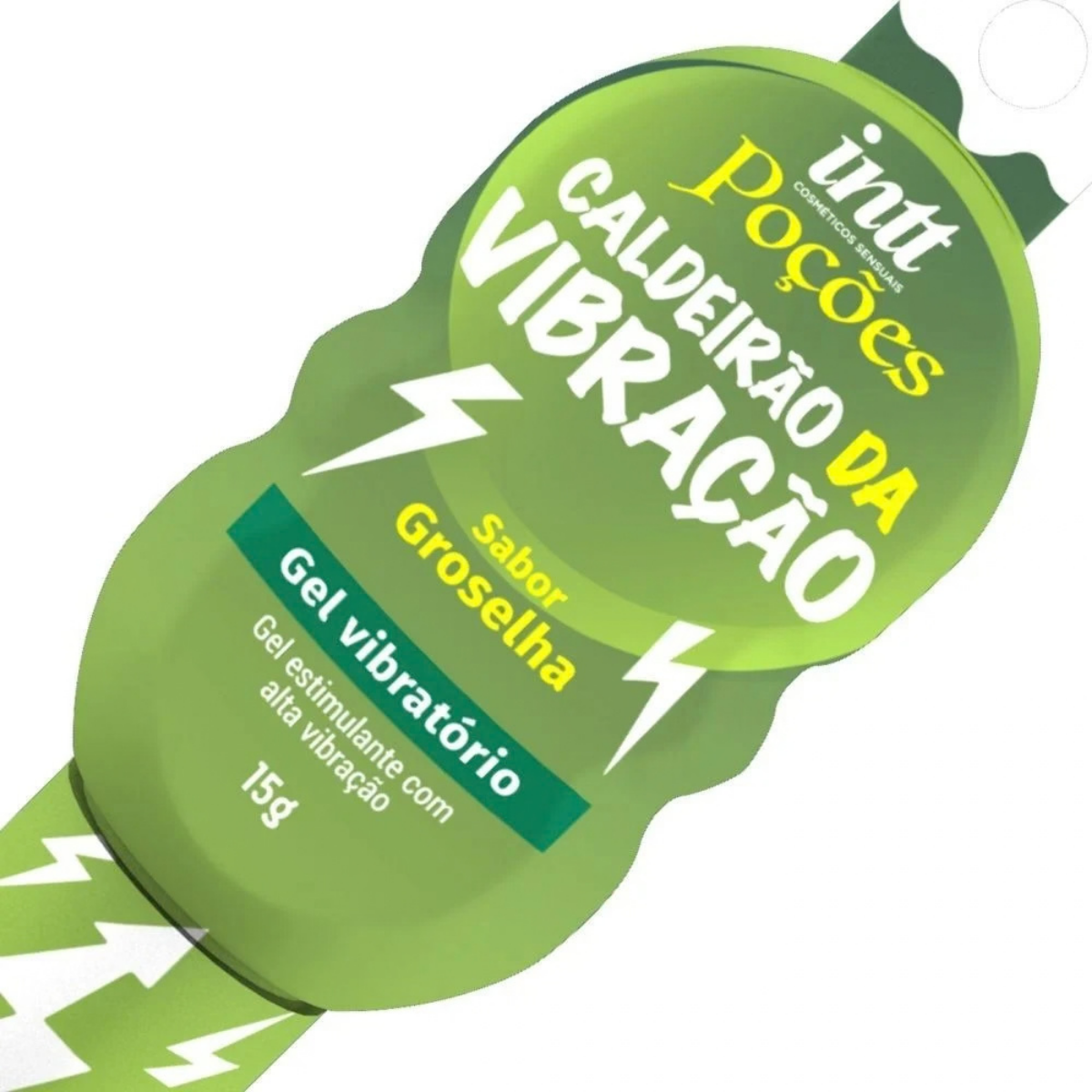  Envase de Poção Caldeirão da Vibração, gel unisex de 15 g
