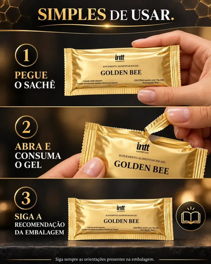 Sobre de Power Honey de 10 g, suplemento a base de miel en polvo