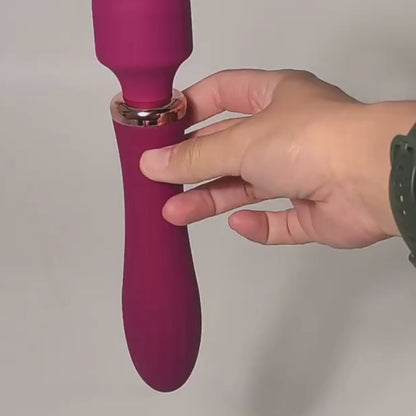 Leire - vibrador consolador doble cabezal