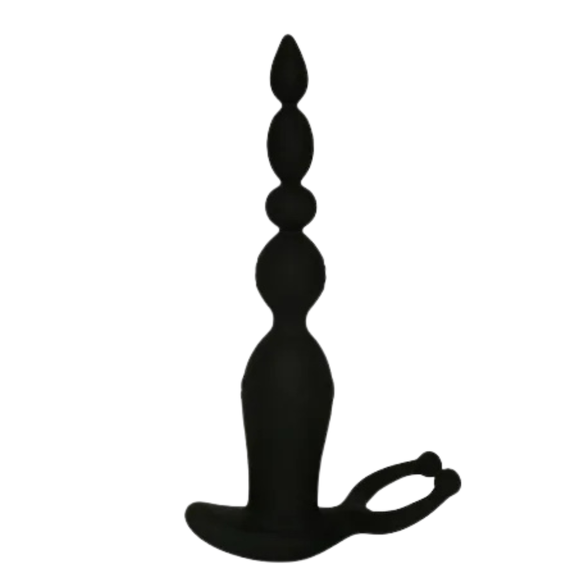 Botón ON/OFF, código QR de la app y cargador magnético USB del anillo vibrador Strong