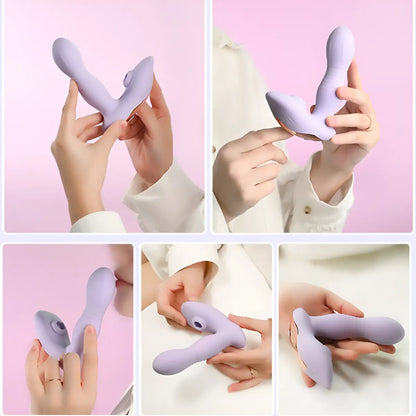 Envase del succionador vibrador Soft con control remoto
