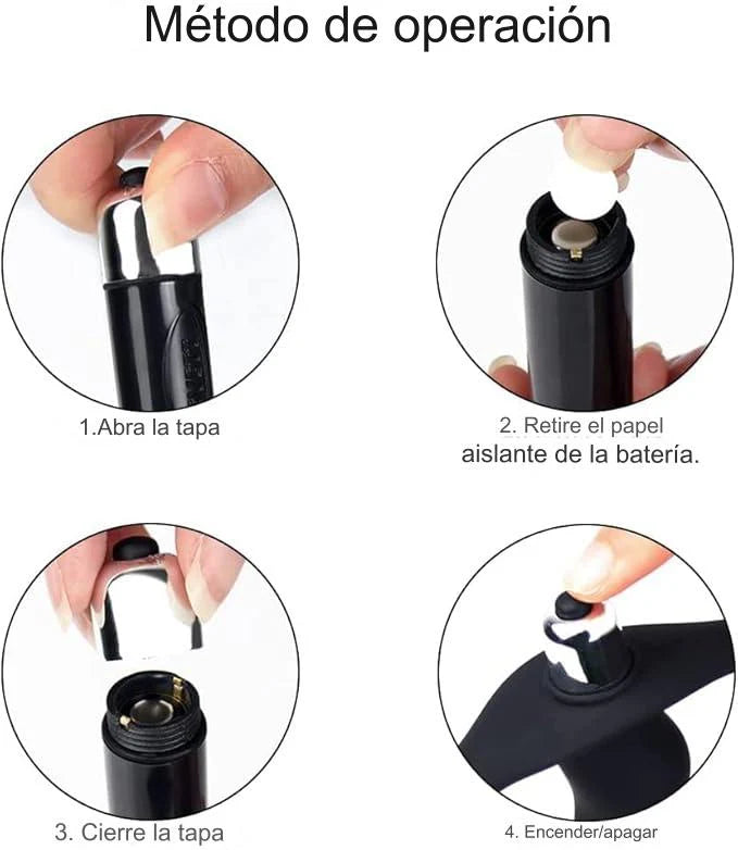 Plug Anal + Vara Vibradora + Gel Lubricante – Doble Estimulación