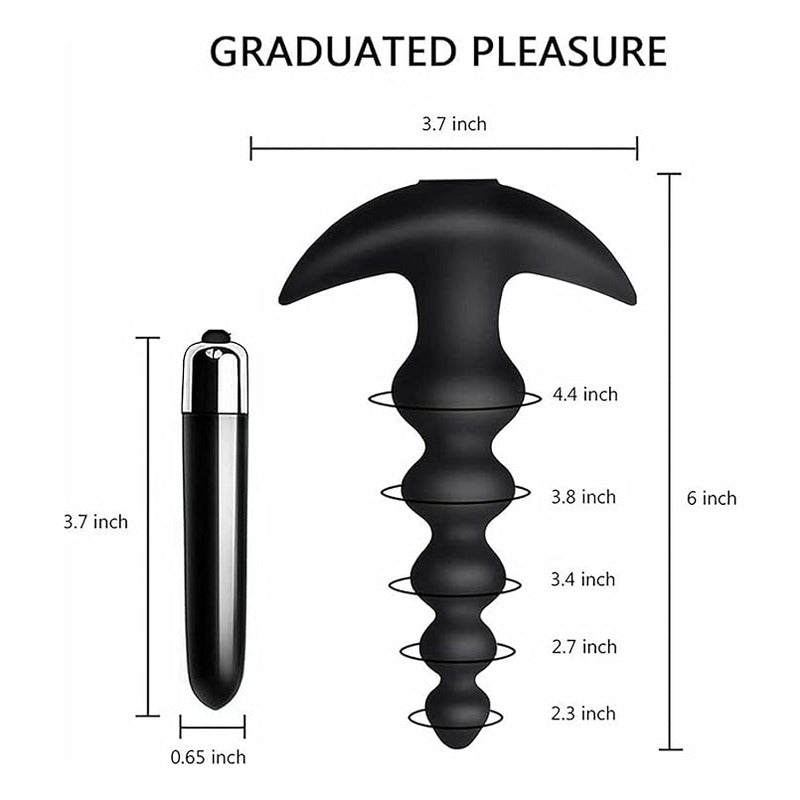 Titan Plug anal vibrador de silicona mdica | Vibra Uruguay Titan Plug anal vibrador de silicona mdica | Vibra Uruguay