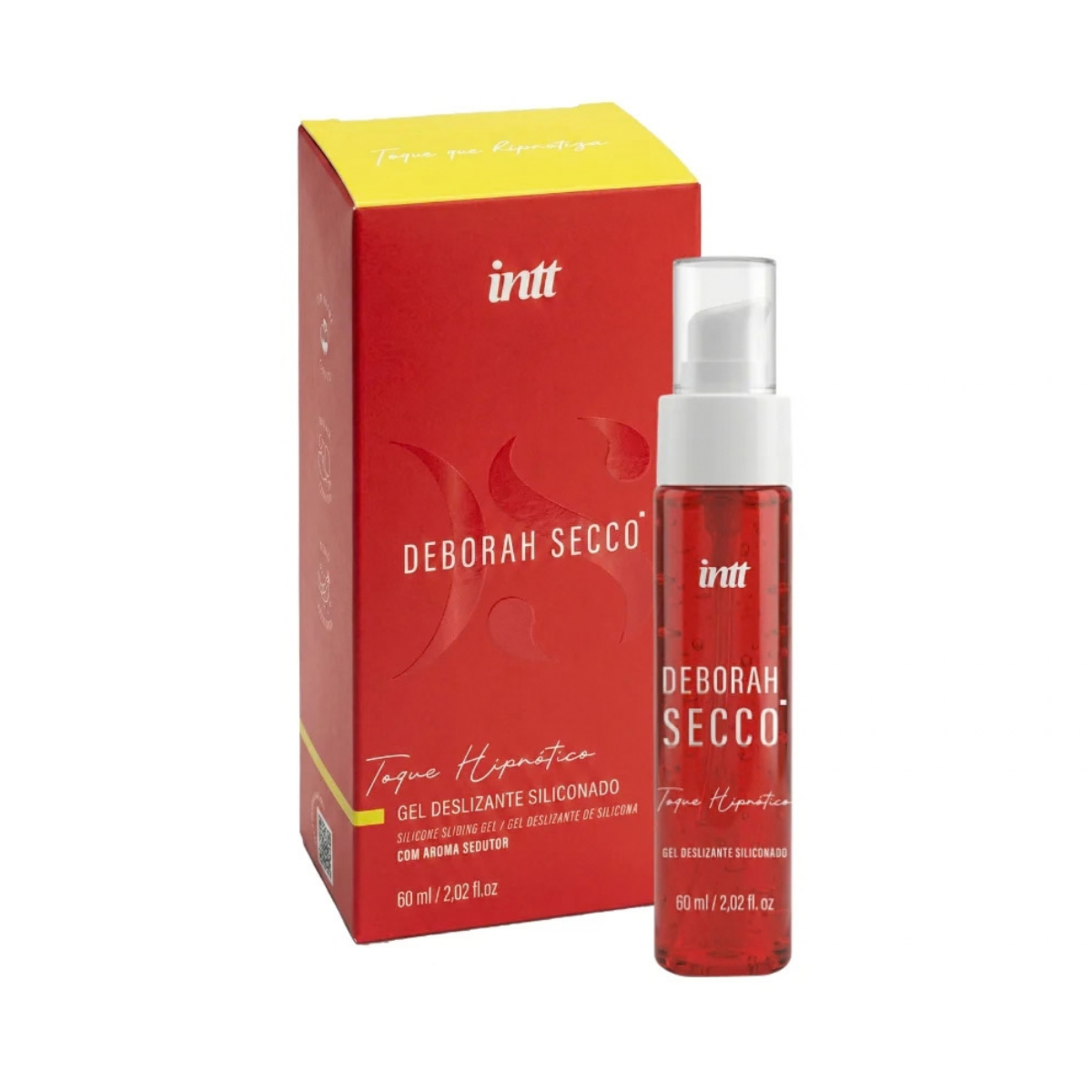  Gel deslizante siliconado Toque Hipnótico de INTT + Deborah Secco, 60 ml