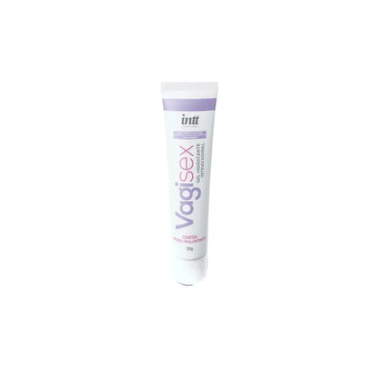Envase de Vagisex gel hidratante vaginal junto a sus 10 aplicadores
