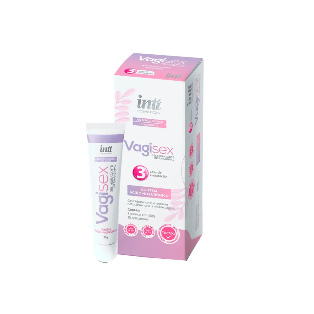 Gel hidratante vaginal Vagisex de 30g con aplicadores descartables
