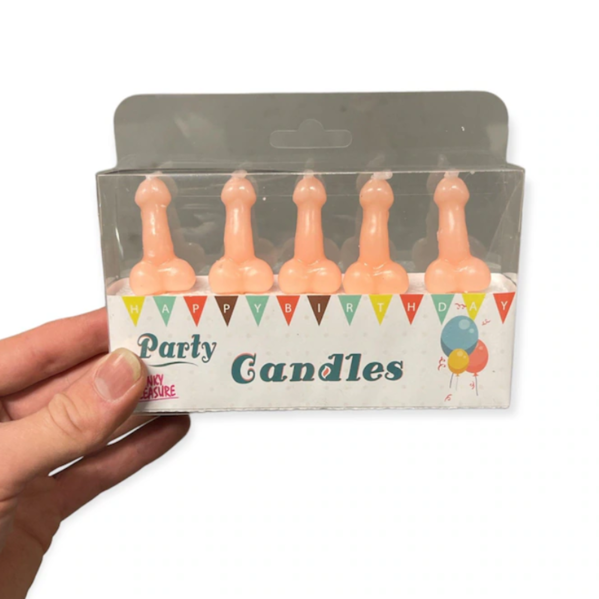 Pack de 5 velas divertidas para despedida de soltera, decoración para tortas, Vibra Sexshop Uruguay