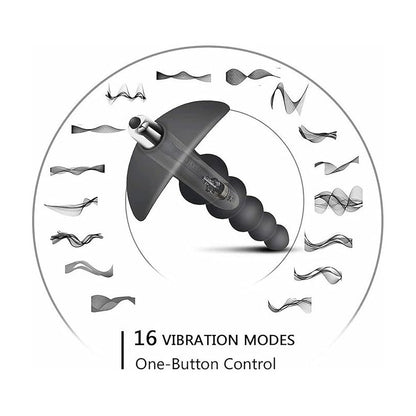 Consolador anal vibrador Titan con 16 modos de vibración
