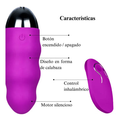 Bala Vibradora + Gel Lubricante Calor – Para Usar Donde Quieras