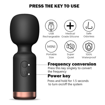 Vibrador USB estimulador de clítoris recargable Enano