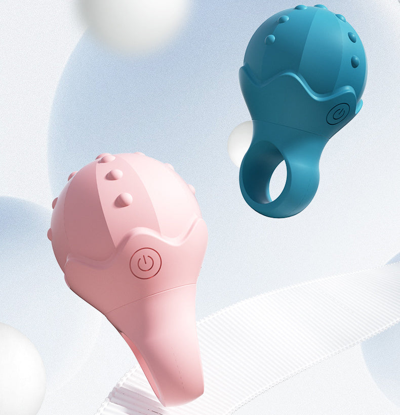 Anillo vibrador impermeable para juegos en la ducha