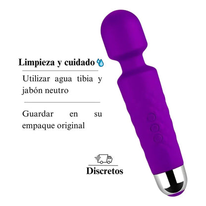 Plug Anal + Vara Vibradora + Gel Lubricante – Doble Estimulación