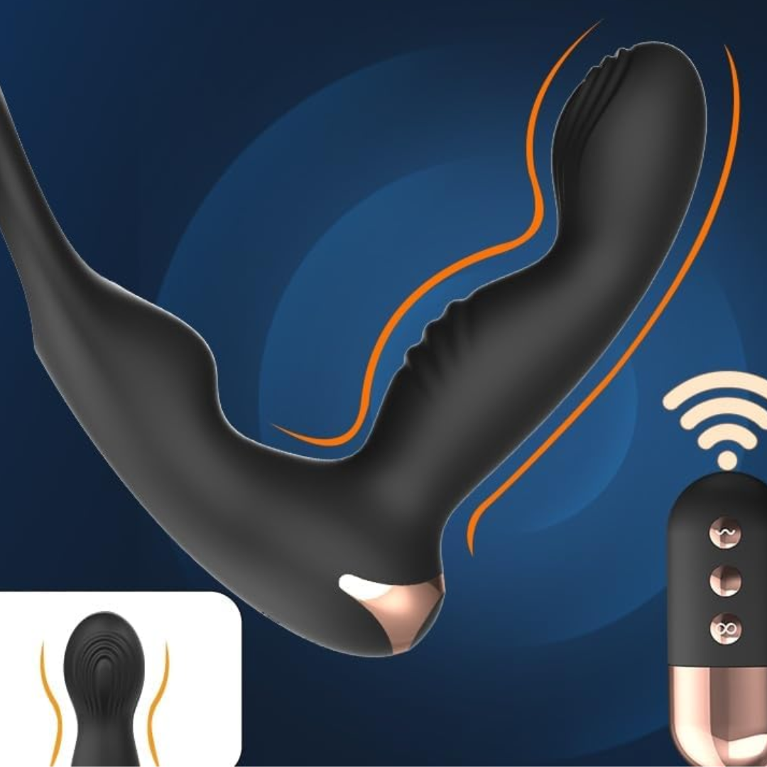 Vibrador anal recargable de silicona – Vibra Uruguay