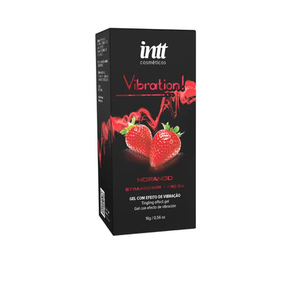 Vibration - Gel Vibrador Efecto Calor Frutilla
