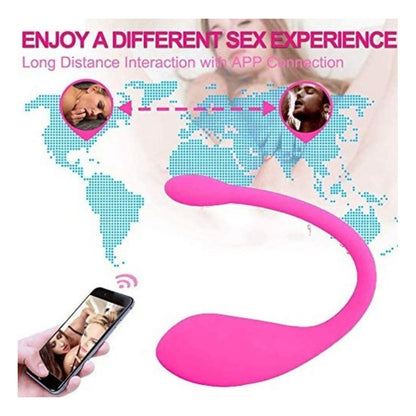 Vibrador Estimulador Dolp Bala Con App Distancia Recargable