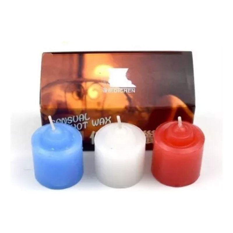 Velas Sensuales Calientes Cera De Baja Temperatura 3u