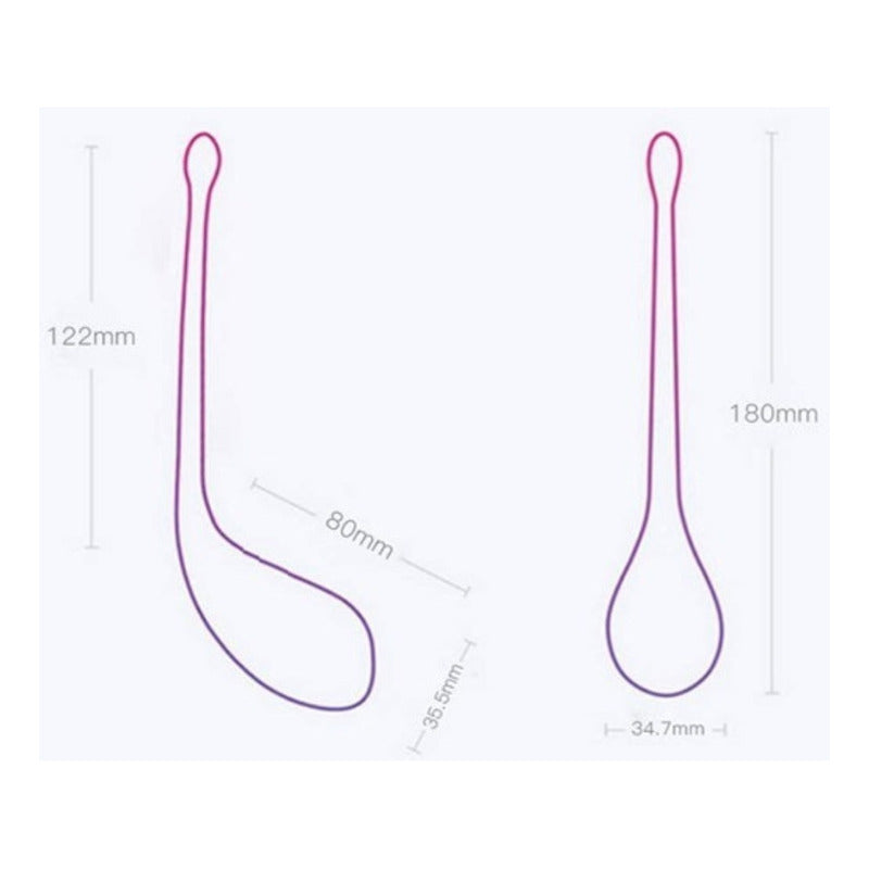 Vibrador Estimulador Dolp Bala Con App Distancia Recargable